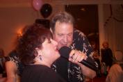 Ronnie Rice still singing with Cindi Marino (Photo courtesy of Betti Marino-Wasek)