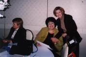 Joan Woodward Riley ('57), Wendy Gajda Seymour ('61), Theresa Bilotti Sansone ('61) (Photo courtesy of Connie Straube)