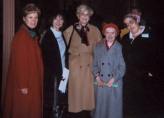 Mary Ellen Hobik, Kathy Jacobellis, Ms. Rossi, Sr. Remi, Pat Meja at the 45th Anniversary Mass on December 1, 2003. (Photo Courtesy of Alice Mujica)
