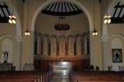 Another interior view of the restored Our Lady of the Angels Church in July 2012. (Photo Courtesy of Stephen DiBrito)