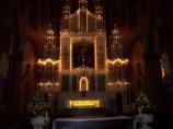 The Altar at Holy Family Church, 46th Memorial Mass, December 1, 2004. (Photo courtesy of Betti Marino-Wasek)