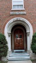 The entrance to the Rectory, which is next to the church. (Photo courtesy of Renee Jackson)