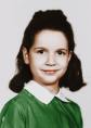 Pretty Peggy Sansonetti as a second grader during the 1955-56 school year. (Photo courtesy of Kathy Sansonetti via Jim Gibbons)