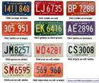 Illinois license plates 1960-69. (Photo courtesy of Jerry Kasper)
